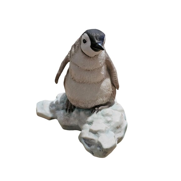 1990 EMPEROR PENGUINS FIGURINE POLAR EXPEDITION BY MARURI USA P-9001 VINTAGE - Picture 8 of 8